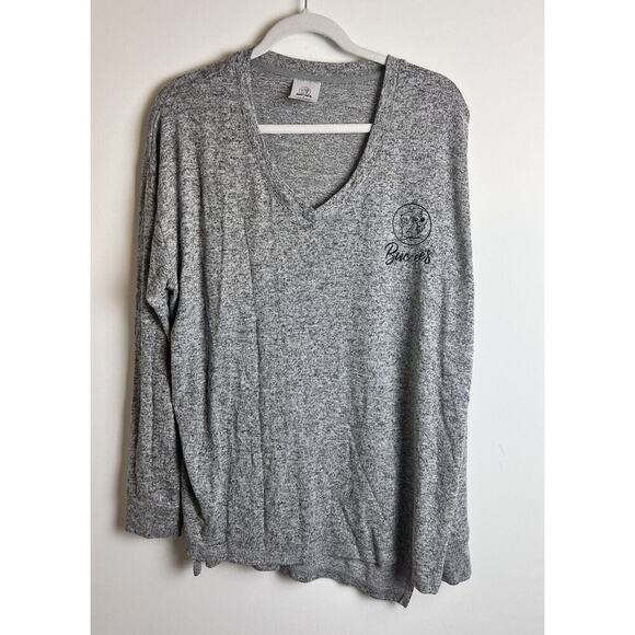 Bucees Long Sleeve Shirt‎ Large Womens Gray Spandex - Picture 1 of 4